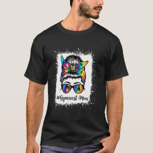 T-shirt Maman de gymnaste chignon désordonné Gymnastique G