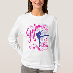 T-shirt Maman de gymnastique