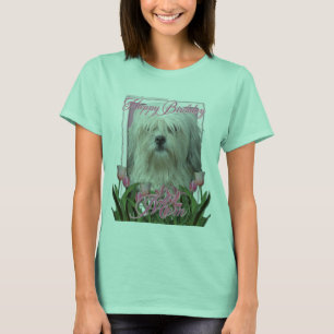 T-shirt Maman de joyeux anniversaire - Lowchen