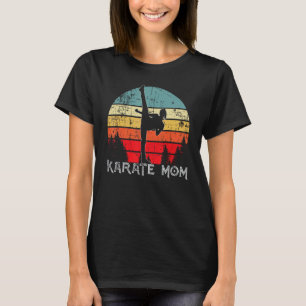 T-shirt Maman de karaté cool art martial japonais pour les