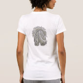 T-shirt Maman de Komondor (Dos)