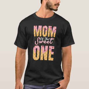 T-shirt Maman De La Douce Un Saupoudrer Cone De Crème De G