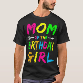 T-shirt Maman de la Fille du Jour Birth
