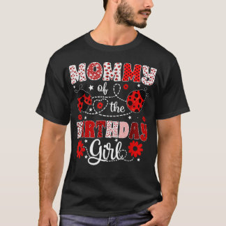 T-shirt Maman de la Fille qui Fête son Anniversaire - Cocc