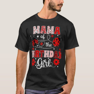 T-shirt Maman de la Fille qui Fête son Anniversaire - Cocc