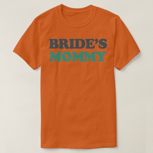 T-shirt Maman de la mariée (Design devant)