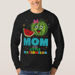 T-shirt Maman De La Petite Famille De Fruits De Pastèque