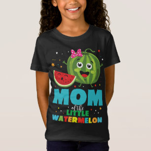 T-Shirt Maman De La Petite Famille De Fruits De Pastèque