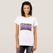 T-shirt MAMAN de lacrosse (Devant entier)