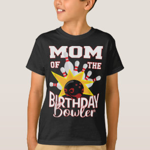 T-shirt Maman De L'Anniversaire Bowler Kid Bowling Party