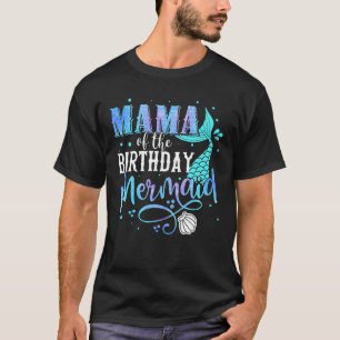 T-shirt Maman De L'Anniversaire Fête De Correspondance Fa