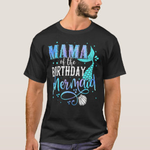 T-shirt Maman De L'Anniversaire Fête De Correspondance Fam