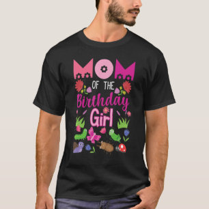 T-shirt Maman De L'Anniversaire Fille Bug Insect Anniversa