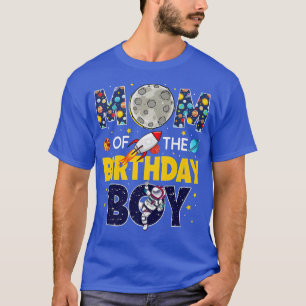 T-shirt Maman de l'anniversaire garçon extra-atmosphérique