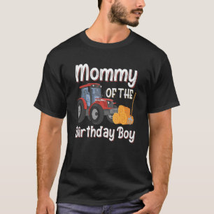 T-shirt Maman De L'Anniversaire Garçon Ferme Tracteur Ferm