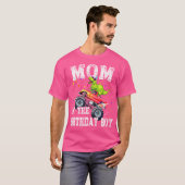 T-shirt Maman De L'Anniversaire Garçon T Rex Dinosaur Mons (Devant entier)