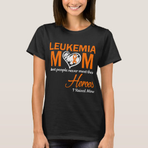 T-shirt Maman de leucémie j'ai élevé le mien