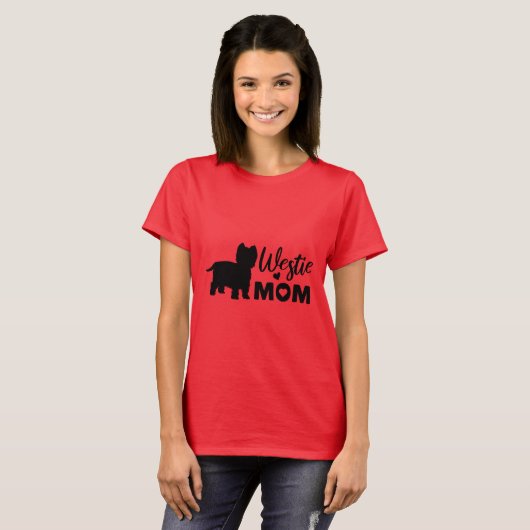 T-shirt Maman de l'Ouest (Devant entier)