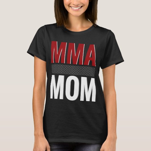T-SHIRT MAMAN DE MIXED MARTIAL ART (Devant)