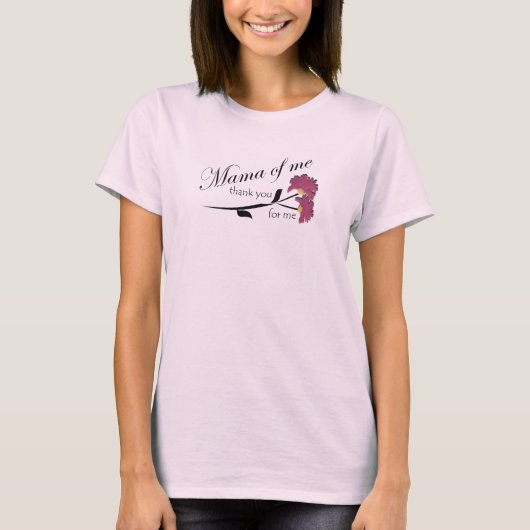 T-shirt Maman de moi Merci (Devant)