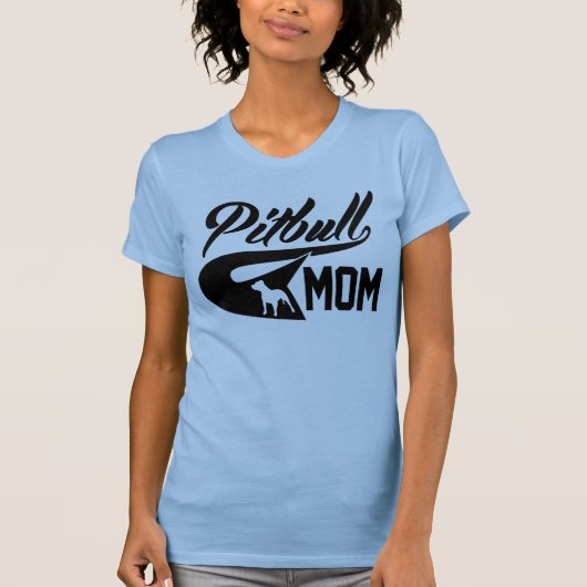 T-shirt Maman de Pitbull (Devant)