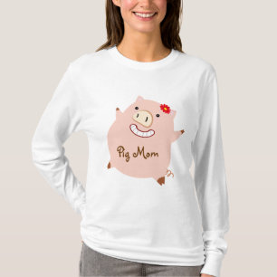 T-shirt Maman de porc (assez porcine)