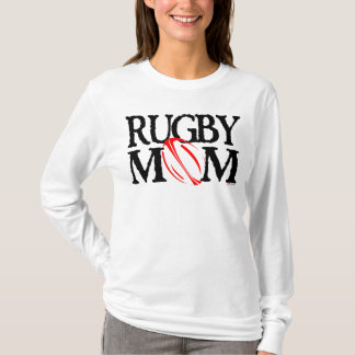 T-shirt maman de rugby