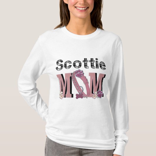 T-shirt MAMAN de Scottie (Devant)