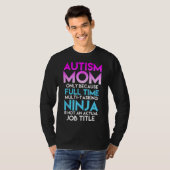 T-shirt Maman de sensibilisation sur l'autisme seulement p (Devant entier)