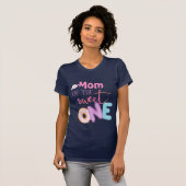 T-shirt Maman de Sweet One Frère 1er Anniversaire Donut (Devant entier)