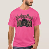 T-shirt Maman de Terre-Neuve (Devant)
