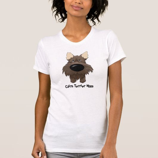 T-shirt Maman de Terrier de cairn (Devant)