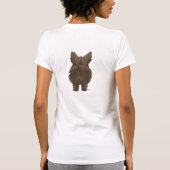 T-shirt Maman de Terrier de cairn (Dos)