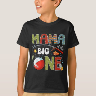 T-shirt Maman de The Big One Fishing 1er anniversaire garç