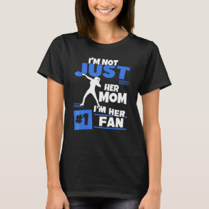 T-shirt Maman De Tir Putter Girl Fan Thrower Track Et Fiel