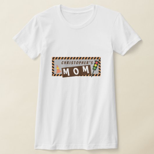 T-shirt Maman de Transport (Poser)