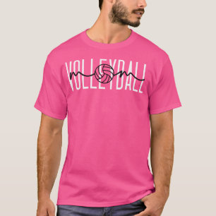 T-shirt Maman de volley Maman de volleyball Vie de maman m