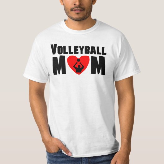 T-shirt Maman de volleyball (Devant)