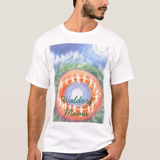 T-shirt Maman de Waldorf (Devant)