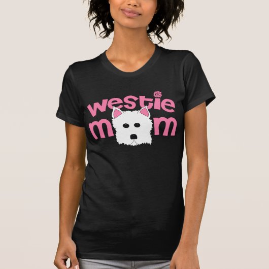 T-shirt Maman de Westie (Devant)