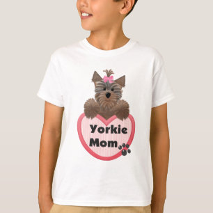 T-shirt Maman de Yorkie