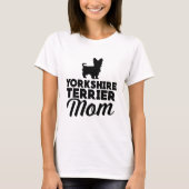 T-shirt Maman de Yorkshire Terrier (Devant)