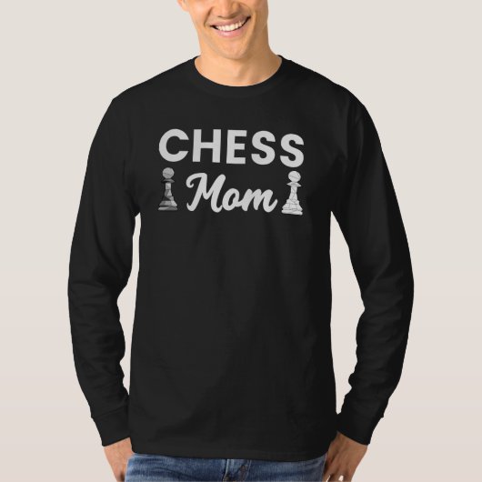 T-shirt Maman d'échecs Joueuse experte entraîneuse graphiq (Devant)