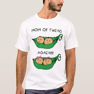 T-shirt Maman des jumeaux encore