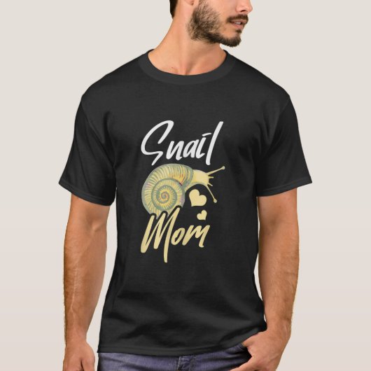 T-shirt Maman d'escargot (Devant)
