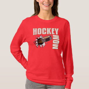 T-shirt Maman d'hockey