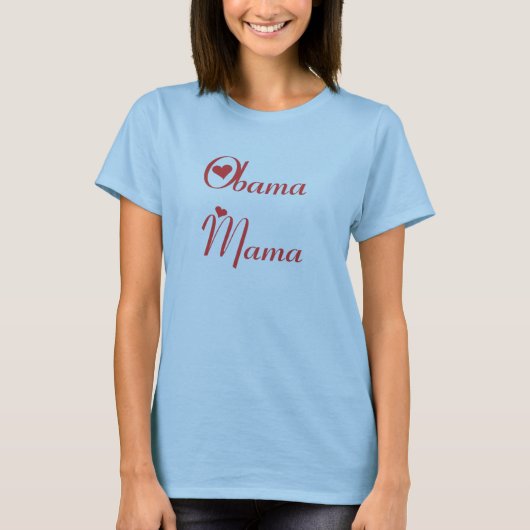 T-shirt Maman d'Obama (Devant)