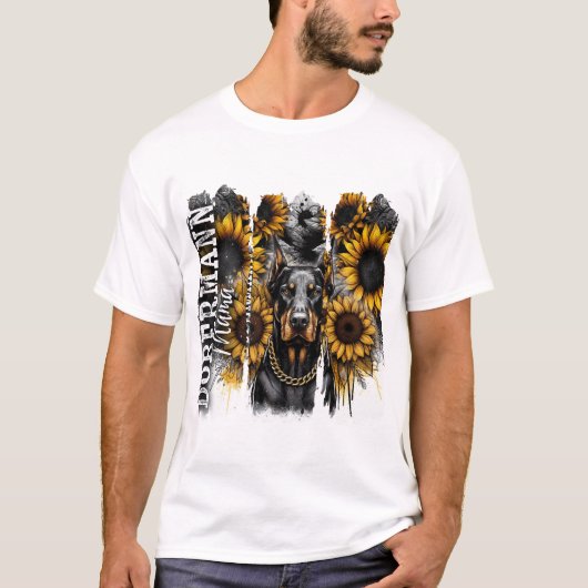 T-shirt Maman Doberman (Devant)
