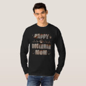 T-shirt Maman Dobermann heureuse (Devant entier)