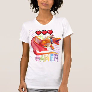 T-shirt Maman Dragon Joueuse – Maman Dragon de Jeu Vidéo F